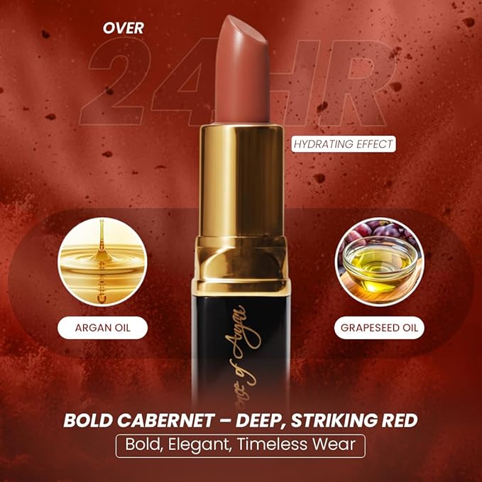 Essence Of Argan Lipstick (Teaberry)