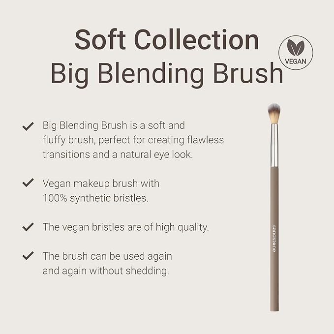 Sandstone Scandinavia Eyeshadow Blending Brush