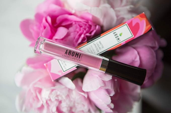 Aromi Bubblegum Pink Matte Liquid Lipstick (Poodle Skirt)
