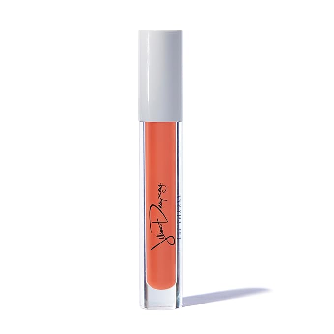 Jillian Dempsey Lip Gloss, Hydrating Plumping High-Shine, Peachy Peach