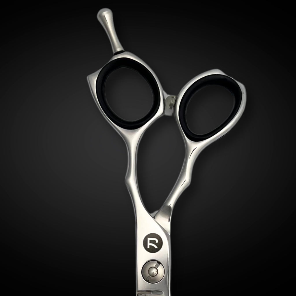Saki Kotaro 6 Inch Set of Hair Cutting Shears - For Professional Hairdressers and Barbers - Hair Scissors and Thinning Shears for Hair Cut - Made from Japanese 440C Steel