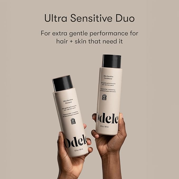 Odele Ultra-Sensitive Sulfate-Free Shampoo & Conditioner Set, 13 fl oz Each