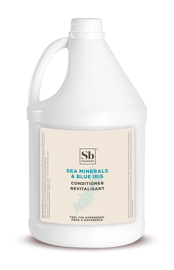 Soapbox Sea Minerals & Blue Iris Conditioner - 1 Gallon Refill Bulk Size