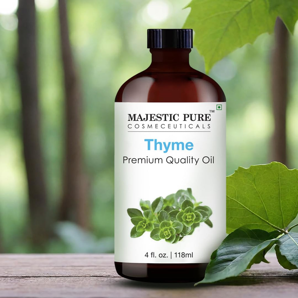 Majestic Pure Thyme Essential Oil for Diffuser - 4 Fl Oz