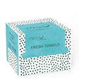FRESHist FRESH TOWELS Disposable Face Towels, Makeup Removal Face Towelettes & Dry Wipes, 50 Ct, 1 Pack