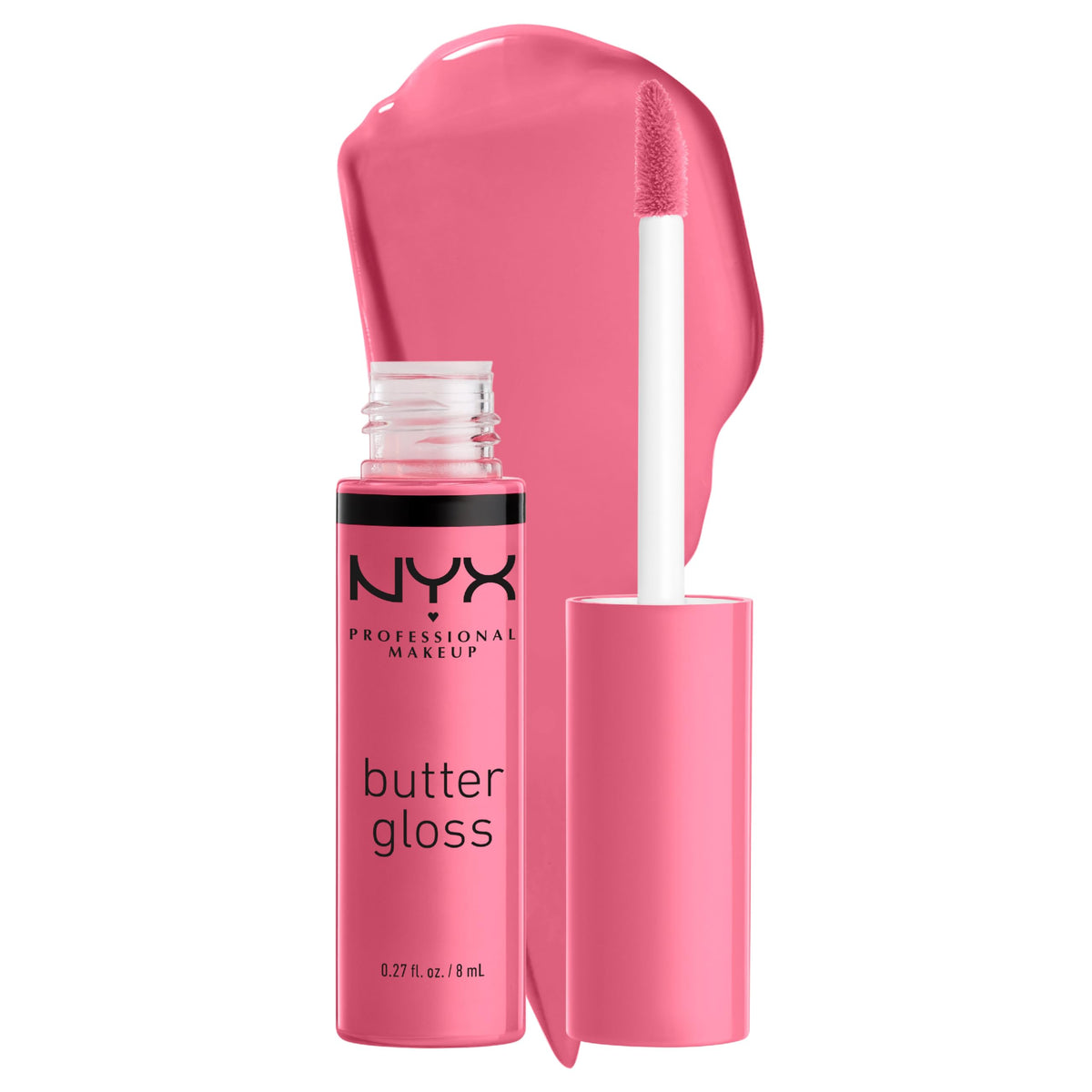 NYX PROFESSIONAL MAKEUP Butter Gloss, Non-Sticky Lip Gloss - Red Velvet (Deep Red)