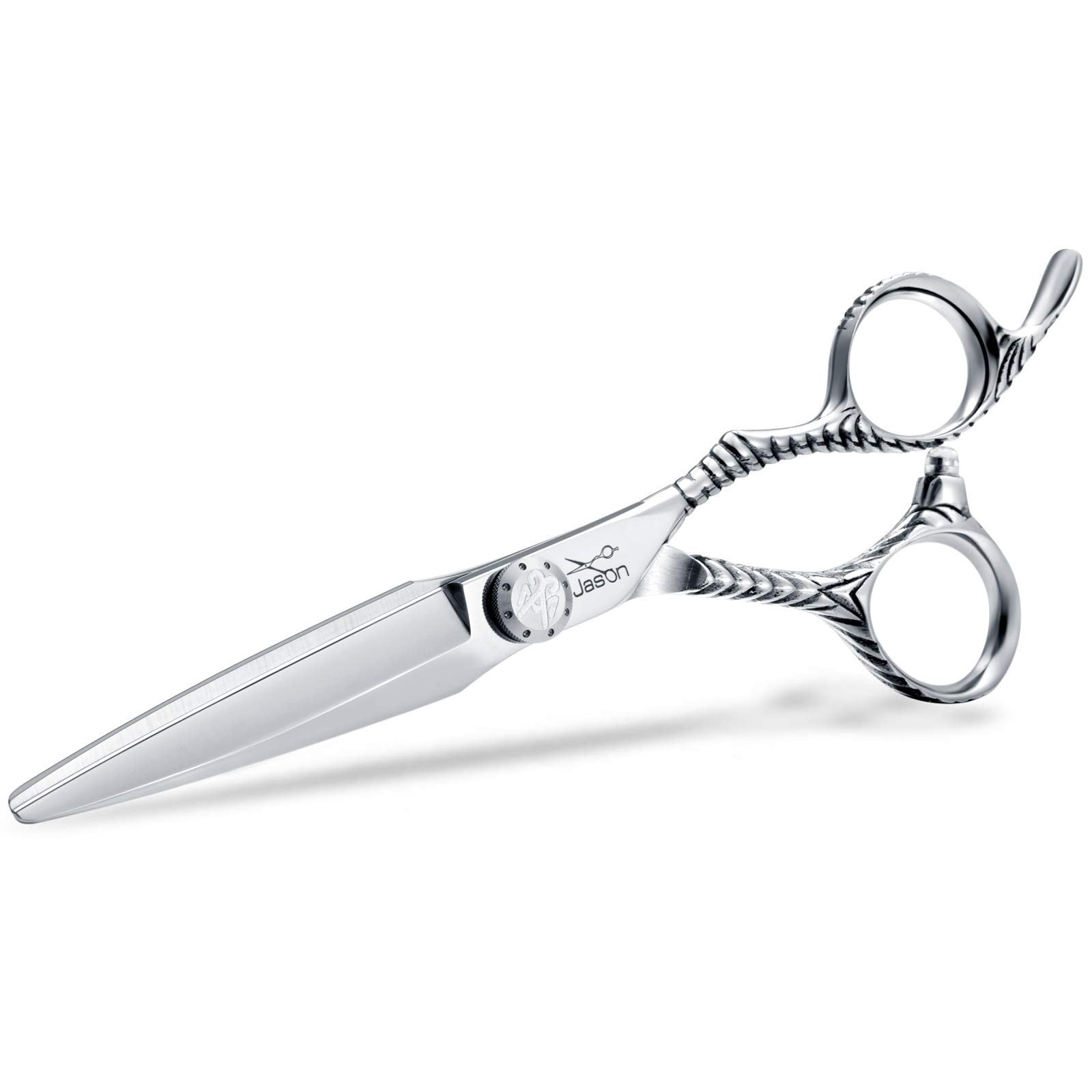 JASON Hair Cutting Scissors Shears - 6" Professional Barber Shear Haircut