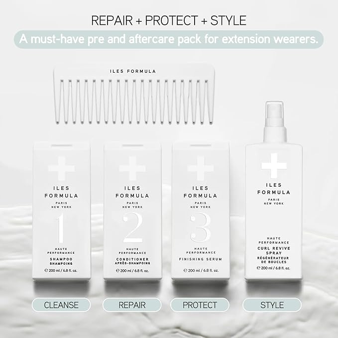 ILES FORMULA Curl Revive Cream, Defines Curls & Controls Frizz (200mL)
