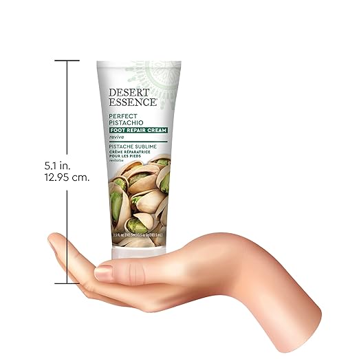 Desert Essence Pistachio Foot Repair Cream, 3.5 FZ