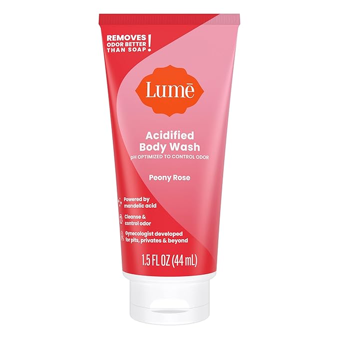 Lume Acidified Body Wash 5 pk Mini Sampler - 1.5 oz (combo scents)