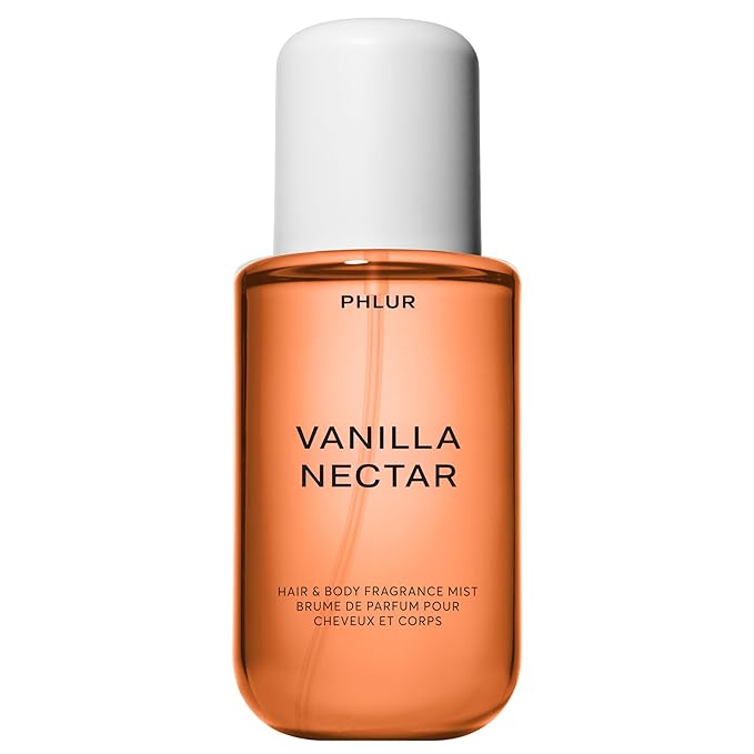 PHLUR Vanilla Nectar Body Mist, 8 Fl Oz - Hair and Body Perfume for Women