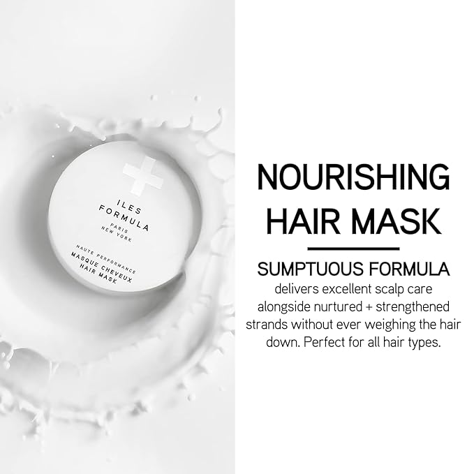 ILES FORMULA Hair Repair Mask, Deep Conditioning Treatment for Damaged Hair