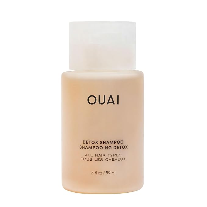 OUAI Detox Shampoo Travel Size - Clarifying Shampoo (3 oz)