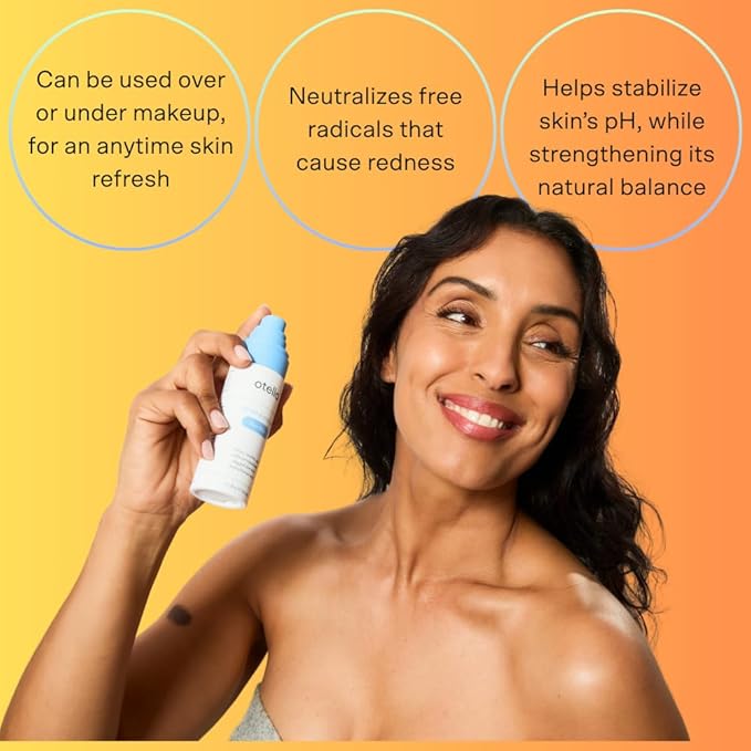 Otella Detox & Soothe Face Mist with Hypochlorous Acid.02% | 2.7 oz | Helps Reduce Redness, Irritation, Breakouts | Rosacea, Eczema, Sensitive-skin Safe | pH Balanced, Fragrance=Free, Fine Mist Toner