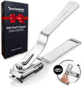 Swissker by Swissklip Nail Clippers for Men & Women – 360 Rotating