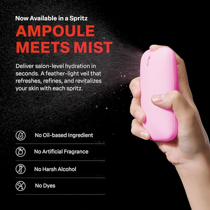 PURCELL 24/7 Colostrum Ampoule Mist Serum Spray, Pink, 1.85 fl oz / 55 ml