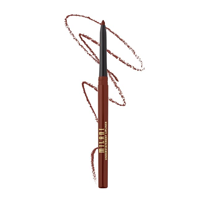 Milani Understatement Lipliner Pencil - Highly Pigmented Retractable Soft Lip Liner Pencil, Easy to Use Lip Makeup - Sienna Style