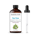 Majestic Pure Tea Tree Essential Oil for Diffuser - 2 Fl Oz