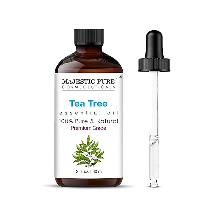 Majestic Pure Tea Tree Essential Oil for Diffuser - 2 Fl Oz
