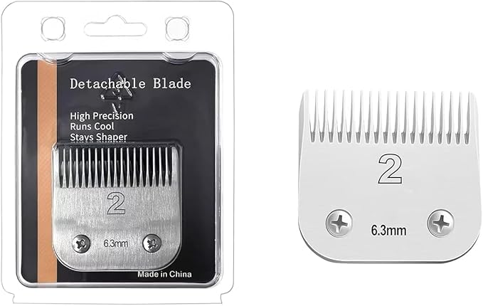 2# Replacement Ceramic Blades,Compatible with Oster Classic 76,Andis AGC