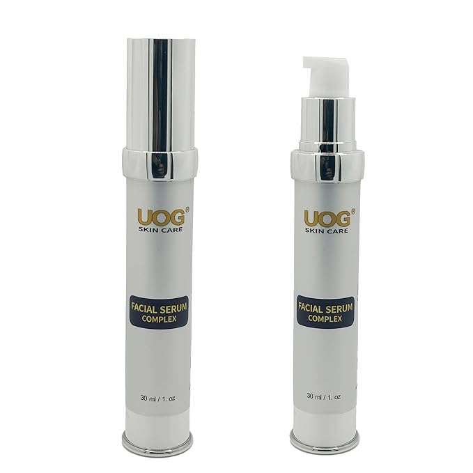 UOG (United One) Face Serum Complex – Hydrating & Firming Face Serum| Lifts, Tightens & Improves Skin Texture | Reduces Fine Lines & Wrinkles for Neck & Jawline | 30ml/1 oz