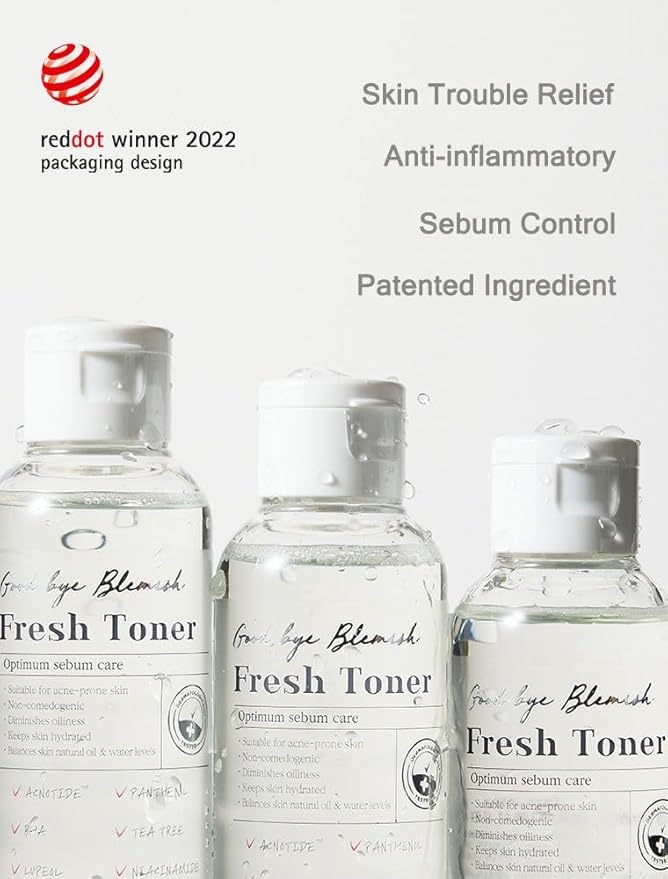 MIZON Goodbye Blemish Fresh Toner, 4.05 fl. oz.