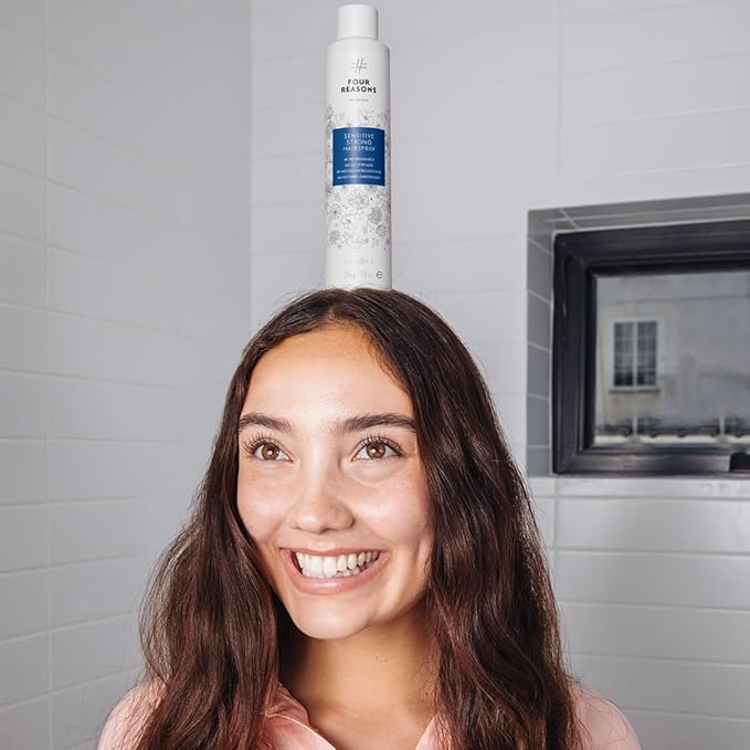 No Nothing Strong Hairspray, Fragrance Free, Hypoallergenic, Unscented Hair Spray for Sensitive Scalp, Strong Hold Finishing Control, Clean, Gentle Styling, 7.5 oz