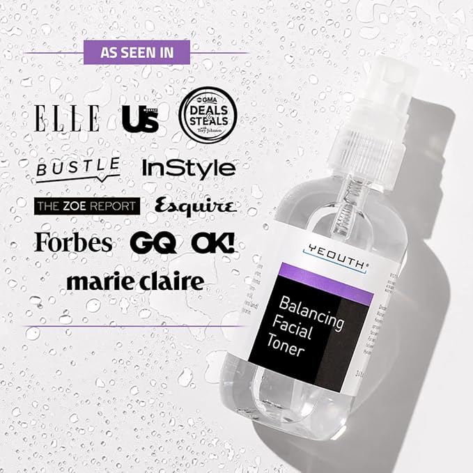 YEOUTH Balancing Alcohol Free Toner for Calm and Refreshed-Looking Skin