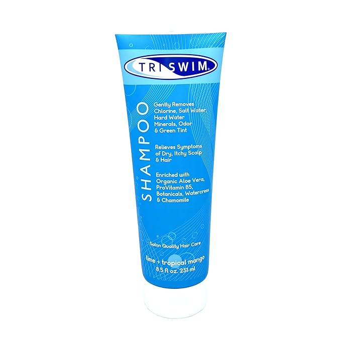 TRISWIM Chlorine Removal Swimmers Shampoo Moisturizing Repairing Hair