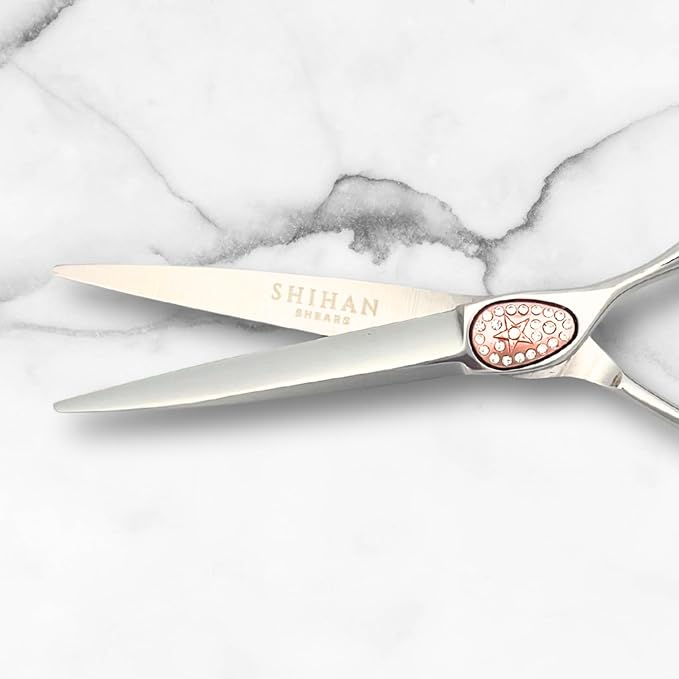 Shihan Shears Japanese Steel Hair Cutting Scissors for Professional Use - Designed for Hairdressers and Salons - 6" Right Handed