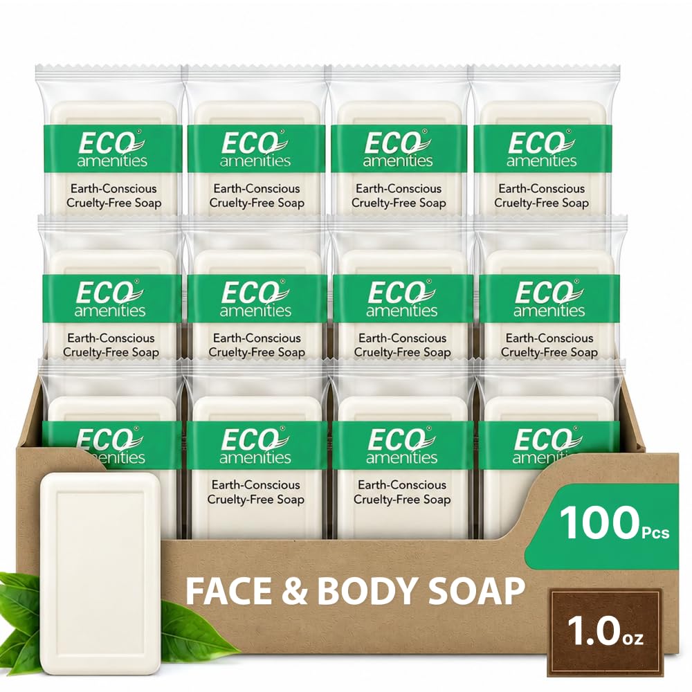 ECO amenities Hotel Bar Soap Bulk Refreshing Body Bath Cleanse Travel-Size