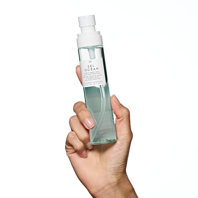 Le Monde Gourmand Sel Océan Fresh Mist for Women, Hydrating Body Spray with Electrolytes, Honeysuckle Muguet Sea Salt Scent, Vegan & Cruelty Free, 3.4 fl oz (100 ml)