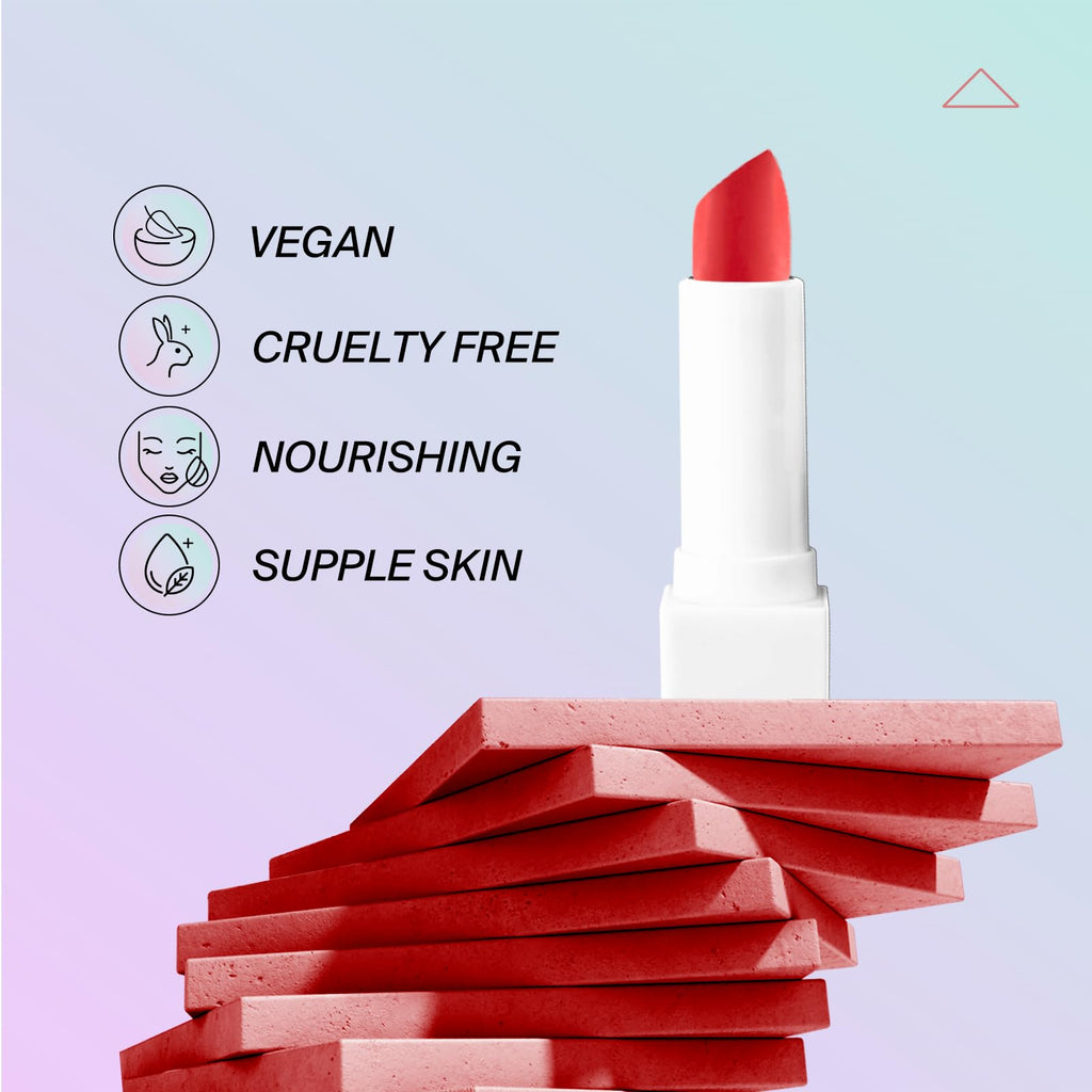Ofra Red My Lips | Long Lasting & Extremely Pigmented Lipstick | Moisturizing Formula for Smooth, Hydrated Lips | Bold, Vibrant Color with All-Day Wear | 4.5g 0.16oz