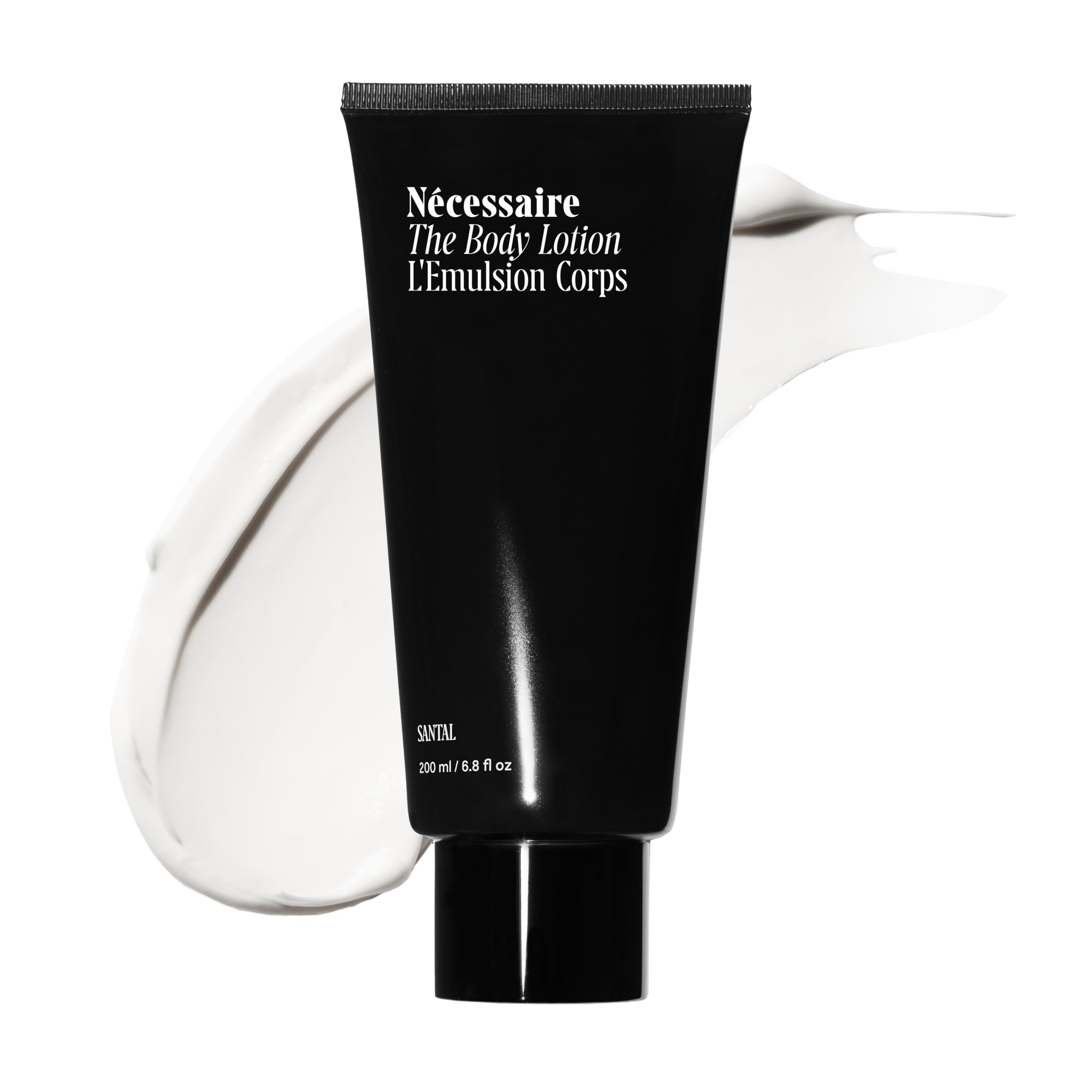 Nécessaire The Body Lotion – Santal - Multi-Peptide - Firming Body Lotion for Women + Men. 2.5% Niacinamide. Non-Comedogenic Moisturizer for Sensitive Skin. Dermatologist-Tested – 200ml/6.8 fl oz