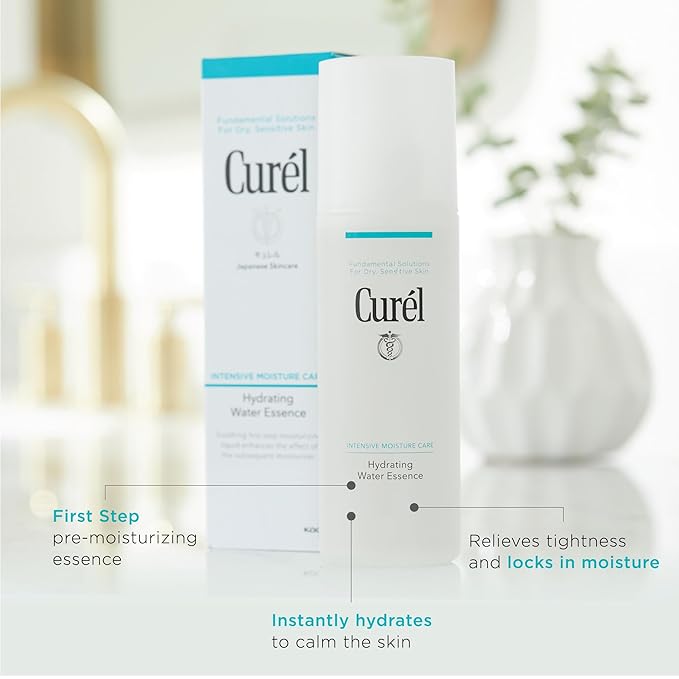 Curel Japanese Skin Care Hydrating Water Essence, Moisturizer, 5 fl oz