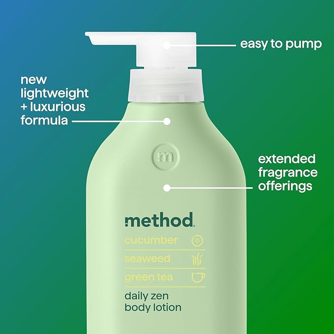 method Body Lotion, Daily Zen, 24hr Moisture, 14 fl oz