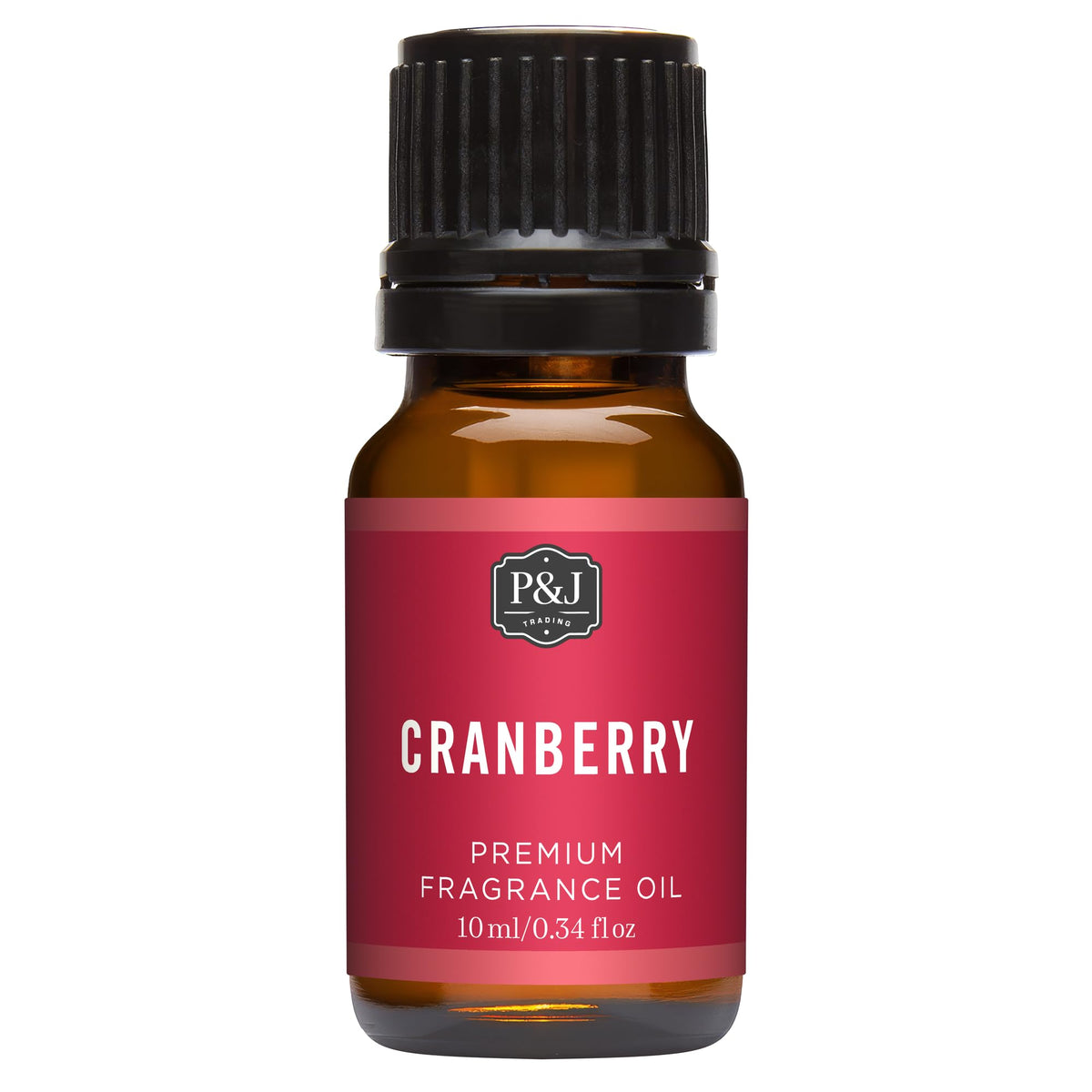 P&J Trading Fragrance Oil for Diffusers for Home - Cranberry 10ml Fragrance Scents for Candle Making - Soap Making Supplies & Car Diffuser Scents