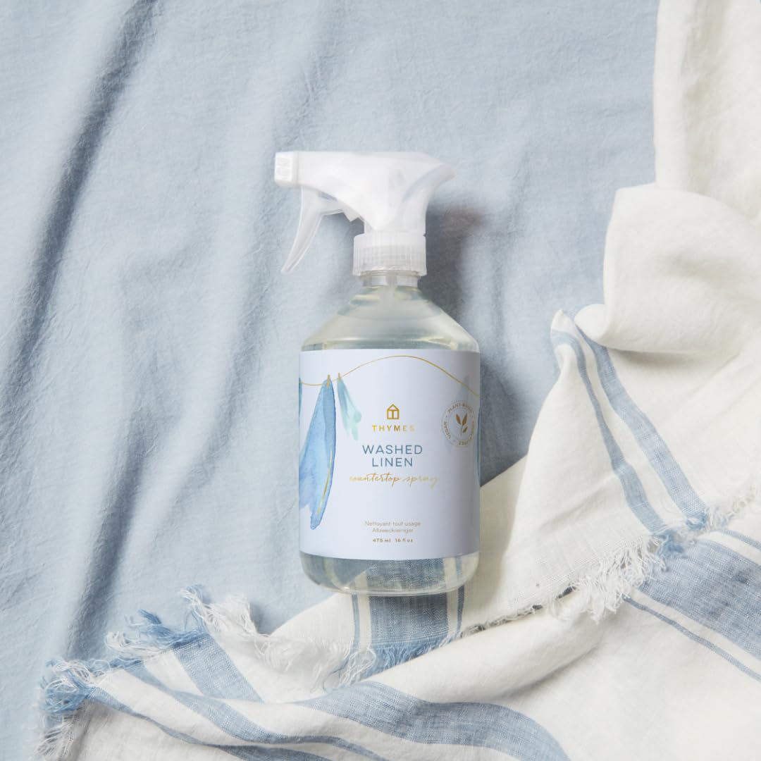 Thymes Countertop Spray - 16.5 Fl Oz - Washed Linen