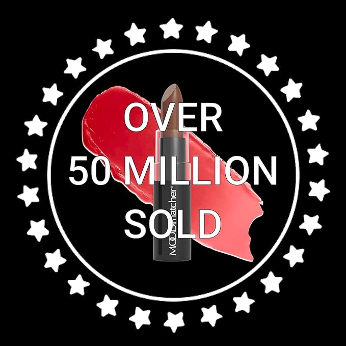 MOODmatcher LIVAURA Long Lasting Lipstick for Women – Color Changing Moisturizing Cream Lipsticks, Smudge Proof Lip Stick, Easy to Apply Lip Makeup, Made in USA (Red)