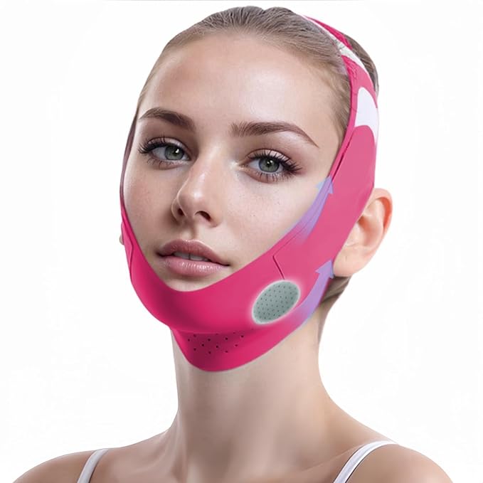 V Shaped Face Mask Chin strap for sleeping