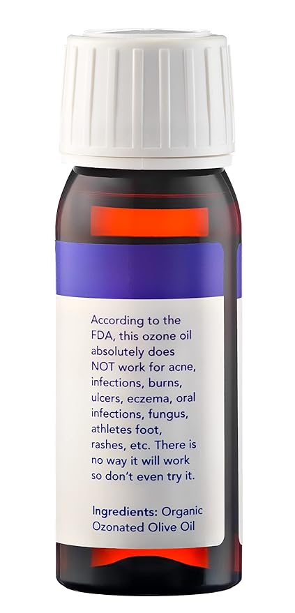 Simply O3 Pure Organic Ozonated Olive Oil Extra Strength 1200 Peroxide For Face and Skin Helps In Acne, Anti-Aging, Wrinkles and Rosacea For Sensitive Skin Made in Spain