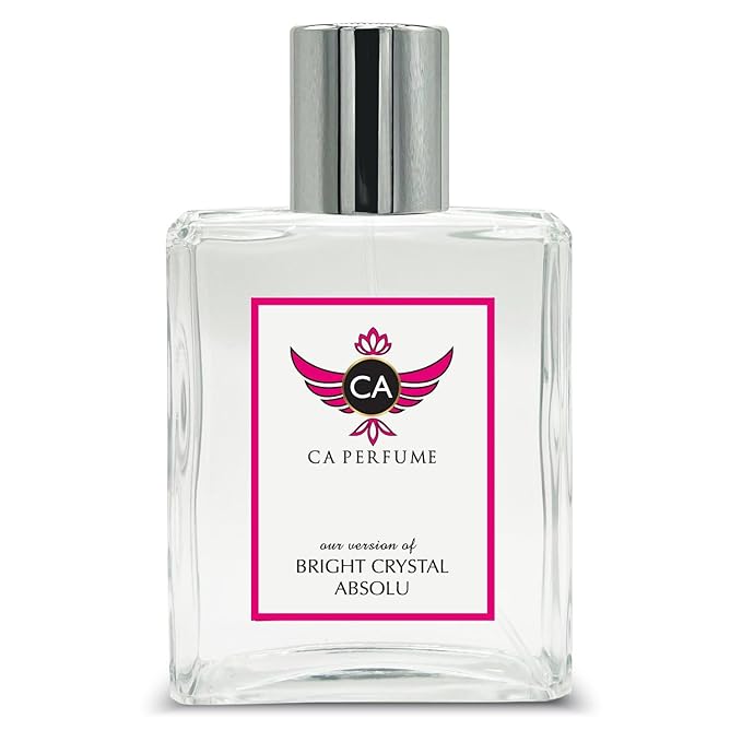 CA Perfume Impression of Bright Crystal Absolu for Women Eau De Parfum Floral Fruity Scent Long Lasting Perfumes for Women Signature Scent for Day and Night Wear 3.4 Fl Oz 100ml