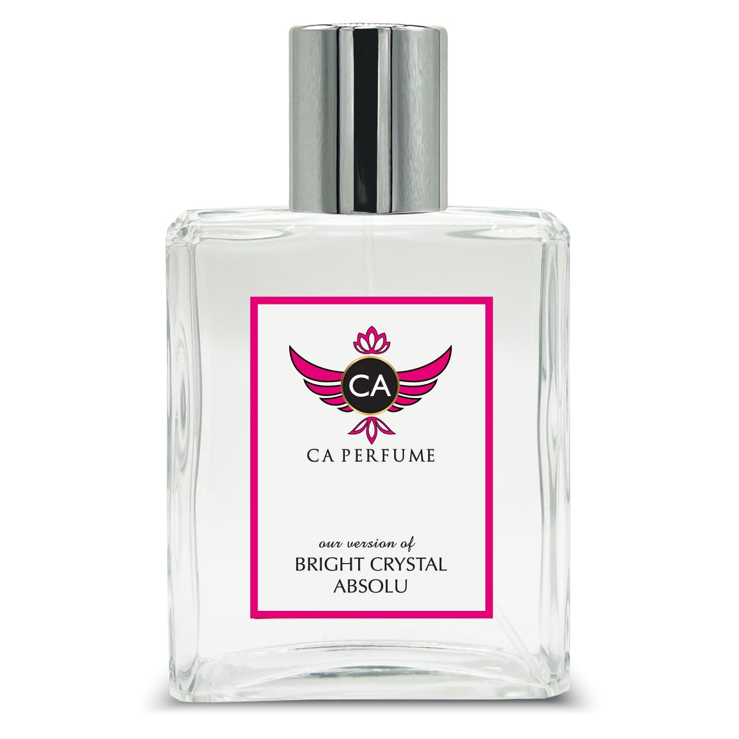 CA Perfume Impression of Bright Crystal Absolu for Women Eau De Parfum Floral Fruity Scent Long Lasting Perfumes for Women Signature Scent for Day and Night Wear 3.4 Fl Oz 100ml