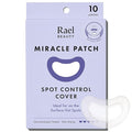 Rael Miracle Spot Control Cover Hydrocolloid Strips Pimple Patches (10 Ct)