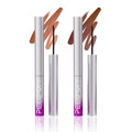LANGMANNI 2Pcs Peel Off Lip Liner Set,Lip Stain Peel Off,Long-Lasting Waterproof & Smudge-Proof Matte Lip Liners With Ergonomic Handle & Precision Brush,Makeup Gift for Girls (#5+6)