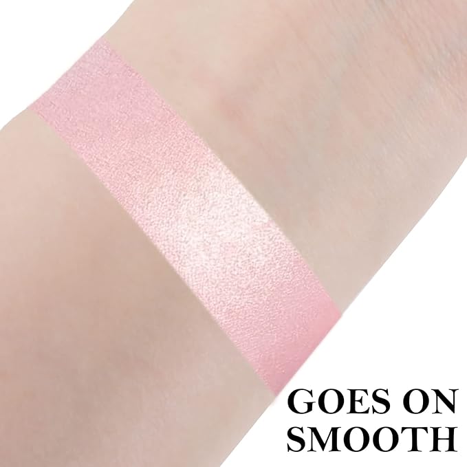 Boobeen Highlighter Makeup Stick Highlighter Bronzer Stick Glow Face Illuminator Highlight Contouring Sticks Waterproof Long-lasting