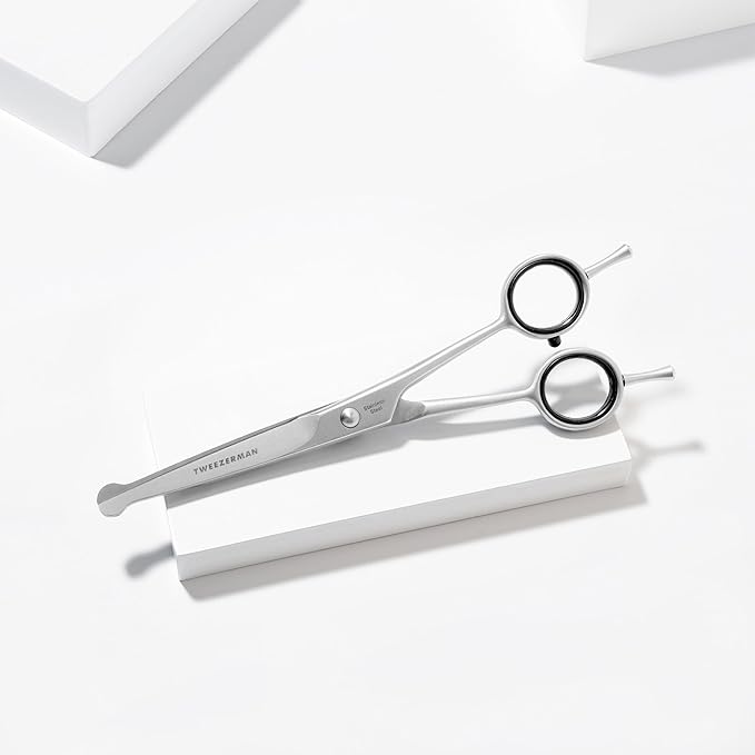 Tweezerman 7" Pet Grooming Shears-Safety Round Tips for Dogs & Cats