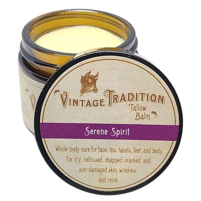 Vintage Tradition Fragrant Forest Grass-Fed Tallow Balm 2 oz