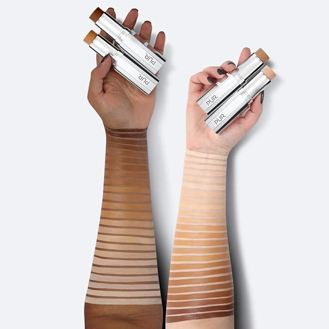 PÜR 4-in-1 Foundation Stick in Golden Tan, 0.3 Oz (Pack of 1), Face Makeup