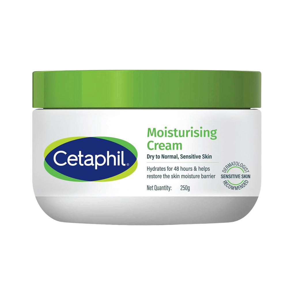 Cetaphil Moisturizing Cream, Face & Body, Sensitive Dry Skin, 8.8 oz